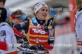 28.01.2018, Seefeld, Austria (AUT): Heidi Weng (NOR) - FIS world cup cross-country, mass women, Seefeld (AUT). www.nordicfocus.com. © Thibaut/NordicFocus. Every downloaded picture is fee-liable.