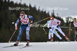 28.01.2018, Seefeld, Austria (AUT): Rosie Brennan (USA) - FIS world cup cross-country, mass women, Seefeld (AUT). www.nordicfocus.com. © Thibaut/NordicFocus. Every downloaded picture is fee-liable.