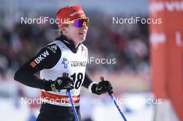 04.03.2018, Lahti, Finland (FIN): Nadine Faehndrich (SUI) - FIS world cup cross-country, 10km women, Lahti (FIN). www.nordicfocus.com. © Thibaut/NordicFocus. Every downloaded picture is fee-liable.