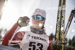 04.03.2018, Lahti, Finland (FIN): Emily Nishikawa (CAN) - FIS world cup cross-country, 10km women, Lahti (FIN). www.nordicfocus.com. © Modica/NordicFocus. Every downloaded picture is fee-liable.
