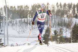 04.03.2018, Lahti, Finland (FIN): Andrew Young (GBR) - FIS world cup cross-country, 15km men, Lahti (FIN). www.nordicfocus.com. © Modica/NordicFocus. Every downloaded picture is fee-liable.