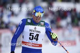 04.03.2018, Lahti, Finland (FIN): Francesco De Fabiani (ITA) - FIS world cup cross-country, 15km men, Lahti (FIN). www.nordicfocus.com. © Thibaut/NordicFocus. Every downloaded picture is fee-liable.