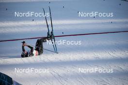 03.03.2018, Lahti, Finland (FIN): Roman Schaad (SUI) - FIS world cup cross-country, individual sprint, Lahti (FIN). www.nordicfocus.com. © Modica/NordicFocus. Every downloaded picture is fee-liable.