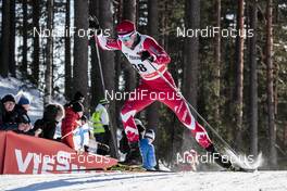 03.03.2018, Lahti, Finland (FIN): Julien Locke (CAN) - FIS world cup cross-country, individual sprint, Lahti (FIN). www.nordicfocus.com. © Modica/NordicFocus. Every downloaded picture is fee-liable.