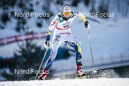 03.03.2018, Lahti, Finland (FIN): Stina Nilsson (SWE) - FIS world cup cross-country, individual sprint, Lahti (FIN). www.nordicfocus.com. © Modica/NordicFocus. Every downloaded picture is fee-liable.