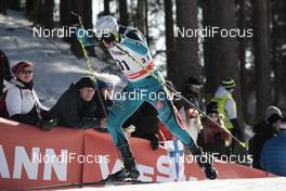 03.03.2018, Lahti, Finland (FIN): Renaud Jay (FRA) - FIS world cup cross-country, individual sprint, Lahti (FIN). www.nordicfocus.com. © Modica/NordicFocus. Every downloaded picture is fee-liable.