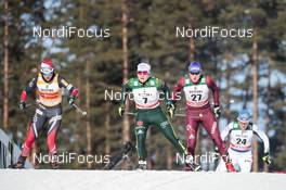03.03.2018, Lahti, Finland (FIN): Heidi Weng (NOR), Sandra Ringwald (GER), Natalia Matveeva (RUS), (l-r)  - FIS world cup cross-country, individual sprint, Lahti (FIN). www.nordicfocus.com. © Modica/NordicFocus. Every downloaded picture is fee-liable.