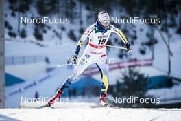03.03.2018, Lahti, Finland (FIN): Anna Dyvik (SWE) - FIS world cup cross-country, individual sprint, Lahti (FIN). www.nordicfocus.com. © Modica/NordicFocus. Every downloaded picture is fee-liable.