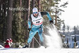 03.03.2018, Lahti, Finland (FIN): Baptiste Gros (FRA) - FIS world cup cross-country, individual sprint, Lahti (FIN). www.nordicfocus.com. © Modica/NordicFocus. Every downloaded picture is fee-liable.