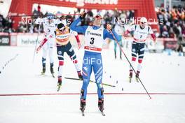 03.03.2018, Lahti, Finland (FIN): Federico Pellegrino (ITA) - FIS world cup cross-country, individual sprint, Lahti (FIN). www.nordicfocus.com. © Modica/NordicFocus. Every downloaded picture is fee-liable.