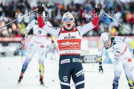 03.03.2018, Lahti, Finland (FIN): Maiken Caspersen Falla (NOR) - FIS world cup cross-country, individual sprint, Lahti (FIN). www.nordicfocus.com. © Modica/NordicFocus. Every downloaded picture is fee-liable.
