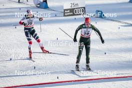 03.03.2018, Lahti, Finland (FIN): Thea Krokan Murud (NOR), Hanna Kolb (GER), (l-r)  - FIS world cup cross-country, individual sprint, Lahti (FIN). www.nordicfocus.com. © Modica/NordicFocus. Every downloaded picture is fee-liable.
