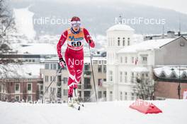 07.03.2018, Drammen, Norway (NOR): Dahria Beatty (CAN) - FIS world cup cross-country, individual sprint, Drammen (NOR). www.nordicfocus.com. © Modica/NordicFocus. Every downloaded picture is fee-liable.