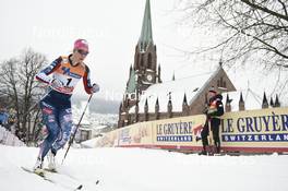 07.03.2018, Drammen, Norway (NOR): Sadie Bjornsen (USA) - FIS world cup cross-country, individual sprint, Drammen (NOR). www.nordicfocus.com. © Thibaut/NordicFocus. Every downloaded picture is fee-liable.