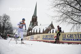 07.03.2018, Drammen, Norway (NOR): Leena Nurmi (FIN) - FIS world cup cross-country, individual sprint, Drammen (NOR). www.nordicfocus.com. © Thibaut/NordicFocus. Every downloaded picture is fee-liable.