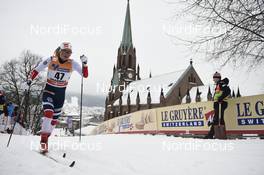 07.03.2018, Drammen, Norway (NOR): Silje Theodorsen (NOR) - FIS world cup cross-country, individual sprint, Drammen (NOR). www.nordicfocus.com. © Thibaut/NordicFocus. Every downloaded picture is fee-liable.