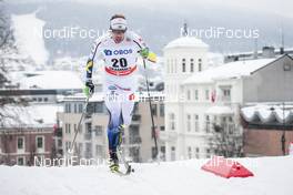 07.03.2018, Drammen, Norway (NOR): Emil Joensson (SWE) - FIS world cup cross-country, individual sprint, Drammen (NOR). www.nordicfocus.com. © Modica/NordicFocus. Every downloaded picture is fee-liable.