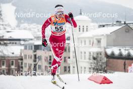07.03.2018, Drammen, Norway (NOR): Emily Nishikawa (CAN) - FIS world cup cross-country, individual sprint, Drammen (NOR). www.nordicfocus.com. © Modica/NordicFocus. Every downloaded picture is fee-liable.