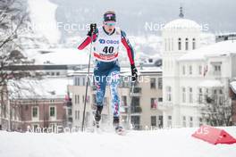 07.03.2018, Drammen, Norway (NOR): Erik Bjornsen (USA) - FIS world cup cross-country, individual sprint, Drammen (NOR). www.nordicfocus.com. © Modica/NordicFocus. Every downloaded picture is fee-liable.