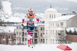 07.03.2018, Drammen, Norway (NOR): Silje Theodorsen (NOR) - FIS world cup cross-country, individual sprint, Drammen (NOR). www.nordicfocus.com. © Modica/NordicFocus. Every downloaded picture is fee-liable.
