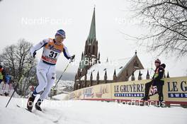 07.03.2018, Drammen, Norway (NOR): Aino-Kaisa Saarinen (FIN) - FIS world cup cross-country, individual sprint, Drammen (NOR). www.nordicfocus.com. © Thibaut/NordicFocus. Every downloaded picture is fee-liable.