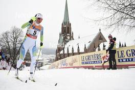07.03.2018, Drammen, Norway (NOR): Anamarija Lampic (SLO) - FIS world cup cross-country, individual sprint, Drammen (NOR). www.nordicfocus.com. © Thibaut/NordicFocus. Every downloaded picture is fee-liable.