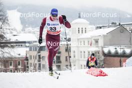 07.03.2018, Drammen, Norway (NOR): Andrey Krasnov (RUS) - FIS world cup cross-country, individual sprint, Drammen (NOR). www.nordicfocus.com. © Modica/NordicFocus. Every downloaded picture is fee-liable.