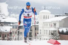 07.03.2018, Drammen, Norway (NOR): Federico Pellegrino (ITA) - FIS world cup cross-country, individual sprint, Drammen (NOR). www.nordicfocus.com. © Modica/NordicFocus. Every downloaded picture is fee-liable.