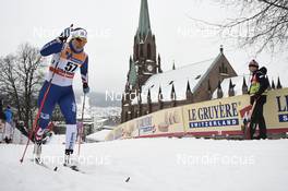 07.03.2018, Drammen, Norway (NOR): Nichole Bathe (GBR) - FIS world cup cross-country, individual sprint, Drammen (NOR). www.nordicfocus.com. © Thibaut/NordicFocus. Every downloaded picture is fee-liable.