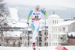 07.03.2018, Drammen, Norway (NOR): Janez Lampic (SLO) - FIS world cup cross-country, individual sprint, Drammen (NOR). www.nordicfocus.com. © Modica/NordicFocus. Every downloaded picture is fee-liable.