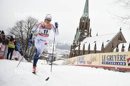 07.03.2018, Drammen, Norway (NOR): Anna Dyvik  (SWE) - FIS world cup cross-country, individual sprint, Drammen (NOR). www.nordicfocus.com. © Thibaut/NordicFocus. Every downloaded picture is fee-liable.