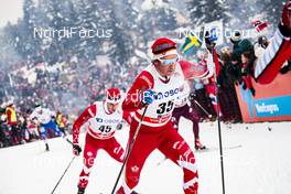 10.03.2018, Oslo, Norway (NOR): Andy Shields  (CAN), Devon Kershaw (CAN), (l-r)  - FIS world cup cross-country, mass men, Oslo (NOR). www.nordicfocus.com. © Modica/NordicFocus. Every downloaded picture is fee-liable.