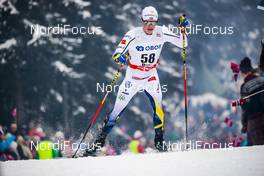 10.03.2018, Oslo, Norway (NOR): Filip Danielsson (SWE) - FIS world cup cross-country, mass men, Oslo (NOR). www.nordicfocus.com. © Modica/NordicFocus. Every downloaded picture is fee-liable.