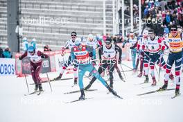 10.03.2018, Oslo, Norway (NOR): START OF THE RACE   - FIS world cup cross-country, mass men, Oslo (NOR). www.nordicfocus.com. © Modica/NordicFocus. Every downloaded picture is fee-liable.