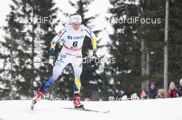 11.03.2018, Oslo, Norway (NOR): Charlotte Kalla (SWE) - FIS world cup cross-country, mass women, Oslo (NOR). www.nordicfocus.com. © Modica/NordicFocus. Every downloaded picture is fee-liable.
