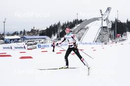 11.03.2018, Oslo, Norway (NOR): Teresa Stadlober (AUT) - FIS world cup cross-country, mass women, Oslo (NOR). www.nordicfocus.com. © Modica/NordicFocus. Every downloaded picture is fee-liable.