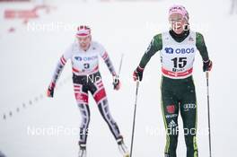 11.03.2018, Oslo, Norway (NOR): Stefanie Boehler (GER), Teresa Stadlober (AUT), (l-r)  - FIS world cup cross-country, mass women, Oslo (NOR). www.nordicfocus.com. © Modica/NordicFocus. Every downloaded picture is fee-liable.