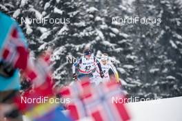 11.03.2018, Oslo, Norway (NOR): Elizabeth Stephen (USA) - FIS world cup cross-country, mass women, Oslo (NOR). www.nordicfocus.com. © Modica/NordicFocus. Every downloaded picture is fee-liable.