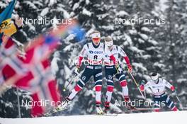 11.03.2018, Oslo, Norway (NOR): Ragnhild Haga (NOR), Astrid Uhrenholdt Jacobsen (NOR), (l-r)  - FIS world cup cross-country, mass women, Oslo (NOR). www.nordicfocus.com. © Modica/NordicFocus. Every downloaded picture is fee-liable.