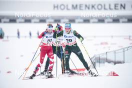 11.03.2018, Oslo, Norway (NOR): Sandra Ringwald (GER), Cendrine Browne (CAN), (l-r)  - FIS world cup cross-country, mass women, Oslo (NOR). www.nordicfocus.com. © Modica/NordicFocus. Every downloaded picture is fee-liable.
