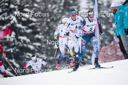11.03.2018, Oslo, Norway (NOR): Jessica Diggins (USA), Krista Parmakoski (FIN), (l-r)  - FIS world cup cross-country, mass women, Oslo (NOR). www.nordicfocus.com. © Modica/NordicFocus. Every downloaded picture is fee-liable.