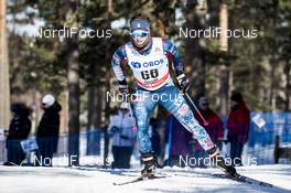 16.03.2018, Falun Sweden (SWE): David Norris (USA) - FIS world cup cross-country, individual sprint, Falun (SWE). www.nordicfocus.com. © Modica/NordicFocus. Every downloaded picture is fee-liable.
