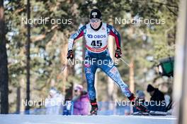 16.03.2018, Falun Sweden (SWE): Rosie Brennan (USA) - FIS world cup cross-country, individual sprint, Falun (SWE). www.nordicfocus.com. © Modica/NordicFocus. Every downloaded picture is fee-liable.