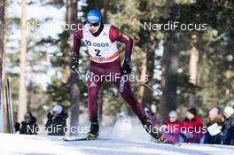 16.03.2018, Falun Sweden (SWE): Alexey Chervotkin (RUS) - FIS world cup cross-country, individual sprint, Falun (SWE). www.nordicfocus.com. © Modica/NordicFocus. Every downloaded picture is fee-liable.