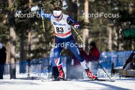 16.03.2018, Falun Sweden (SWE): Callum Smith (GBR) - FIS world cup cross-country, individual sprint, Falun (SWE). www.nordicfocus.com. © Modica/NordicFocus. Every downloaded picture is fee-liable.