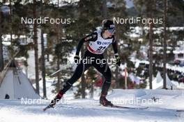 16.03.2018, Falun Sweden (SWE): Laurien Van Der Graaff (SUI) - FIS world cup cross-country, individual sprint, Falun (SWE). www.nordicfocus.com. © Modica/NordicFocus. Every downloaded picture is fee-liable.