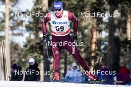 16.03.2018, Falun Sweden (SWE): Maxim Vylegzhanin (RUS) - FIS world cup cross-country, individual sprint, Falun (SWE). www.nordicfocus.com. © Modica/NordicFocus. Every downloaded picture is fee-liable.