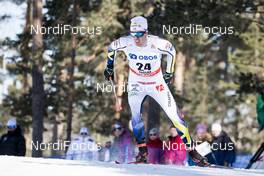 16.03.2018, Falun Sweden (SWE): Calle Halfvarsson (SWE) - FIS world cup cross-country, individual sprint, Falun (SWE). www.nordicfocus.com. © Modica/NordicFocus. Every downloaded picture is fee-liable.