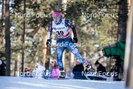 16.03.2018, Falun Sweden (SWE): Ida Sargent (USA) - FIS world cup cross-country, individual sprint, Falun (SWE). www.nordicfocus.com. © Modica/NordicFocus. Every downloaded picture is fee-liable.