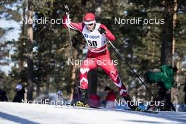 16.03.2018, Falun Sweden (SWE): Julien Locke (CAN) - FIS world cup cross-country, individual sprint, Falun (SWE). www.nordicfocus.com. © Modica/NordicFocus. Every downloaded picture is fee-liable.